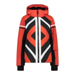 Damska kurtka narciarska CMP. Czerwone kurtki narciarskie CMP, na zimę, xs, bez wzorów, bez kaptura, narciarskie. Za 1,161.45 zł.