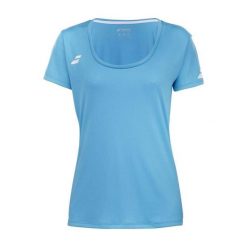 Koszulka damska Babolat Play Cap Sleeve Top. Niebieskie topy BABOLAT, m, bez wzorów, sportowe, bez kołnierzyka, bez ramiączek. Za 109.99 zł.