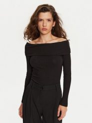 Vila Bluzka Ommi 14104637 Czarny Regular Fit. Czarne bluzki Vila, m, bez wzorów, z bawełny, bez kołnierzyka, bez ramiączek. Za 69.99 zł.