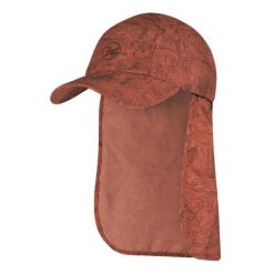 Czapka z daszkiem dla dorosłych Buff Bimini Cap. Brązowe czapki z daszkiem Buff, bez wzorów, z materiału, sportowe. Za 148.80 zł.