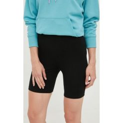 GAP szorty damski kolor czarny. Czarne szorty GAP, bez wzorów, z dzianiny. Za 119.99 zł.