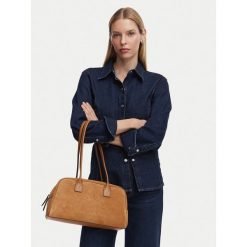 Torebka KARL LAGERFELD. Brązowe torebki klasyczne KARL LAGERFELD, bez wzorów, klasyczne, bez dodatków. Za 1,099.00 zł.