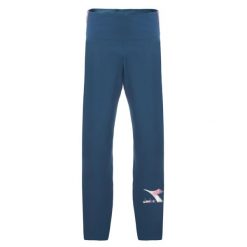 Legginsy damskie DIADORA L.LEGGINGS LUSH. Niebieskie bielizna termoaktywna damska Diadora, bez wzorów. Za 49.99 zł.