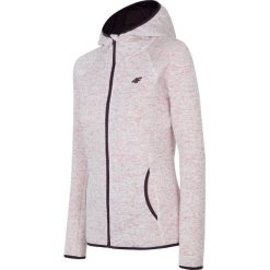 Polar damski PLD002 - jasny róż melanż. Bluzy z polaru marki 4f. Za 129.99 zł.