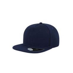 5panelowa Czapka Flat Visor. Czerwone czapki z daszkiem ATLANTIS, bez wzorów, z materiału. Za 53.99 zł.