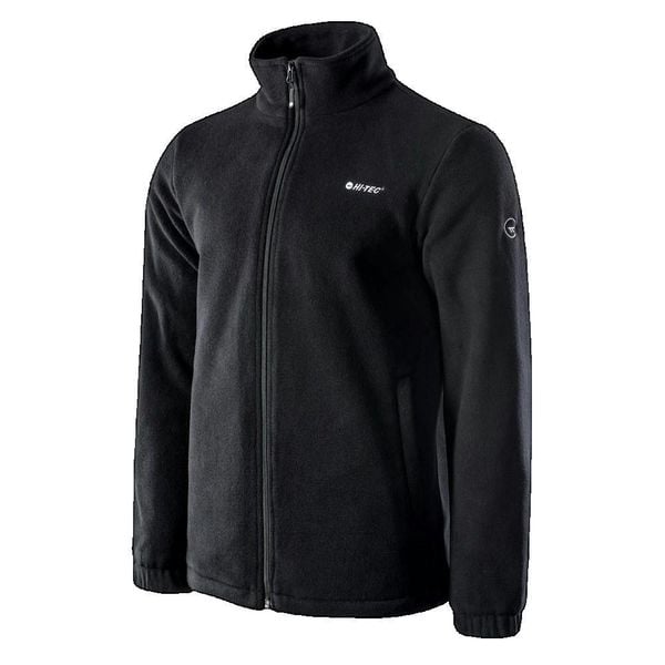 Kurtka Hi-Tec Ferns Polar z pełnym zamkiem Czarny. Czarne bluzy z polaru Hi-tec, na zimę, bez wzorów, z polaru, narciarskie. Za 281.70 zł.
