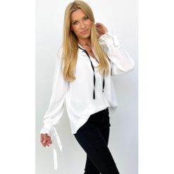 Koszula Cuff White. Białe koszule ClothStore, l, bez wzorów, z poliesteru, biznesowe, bez kołnierzyka, bez ramiączek. W wyprzedaży za 74.50 zł.
