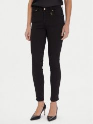 Gaudi Jeansy 521BD25001 Czarny Slim Fit. Czarne jeansy Gaudi, bez wzorów, z bawełny. Za 419.99 zł.