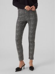 Vero Moda Spodnie materiałowe 10294377 Szary Slim Fit. Szare spodnie materiałowe Vero Moda, bez wzorów, z materiału. Za 119.99 zł.