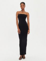 Wolford Sukienka letnia Fatal 50795 Czarny Slim Fit. Czarne sukienki Wolford, m, bez wzorów, z syntetyku, bez kołnierzyka, bez ramiączek. Za 799.99 zł.