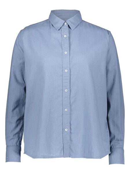 Pepe Jeans Koszula w kolorze niebieskim rozmiar: M. Niebieskie koszule Pepe Jeans, m, bez wzorów, z bawełny, bez kołnierzyka, bez ramiączek. Za 153.71 zł.