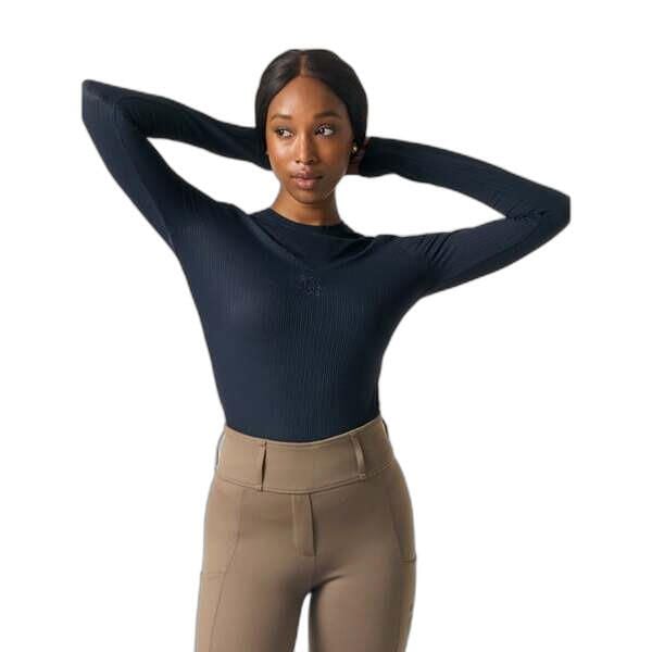 Sweter damski PS of Sweden Leandra. Niebieskie swetry PS OF SWEDEN, na zimę, bez wzorów, eleganckie, bez ramiączek. Za 379.00 zł.