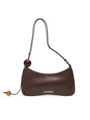JACQUEMUS Torebka Le Bisou Perle 23E231BA057-3000 Brązowy. Brązowe torebki klasyczne JACQUEMUS, bez wzorów, ze skóry, bez dodatków. Za 2,489.00 zł.