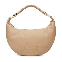 Torebka LOVE MOSCHINO. Brązowe torebki klasyczne Love Moschino, bez wzorów, klasyczne, bez dodatków. Za 939.99 zł.