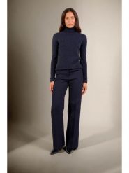 Perfect Cashmere Kaszmirowy sweter "Bise" w kolorze granatowym rozmiar: M. Niebieskie swetry Perfect Cashmere, m, bez wzorów, z kaszmiru, bez ramiączek. Za 347.99 zł.