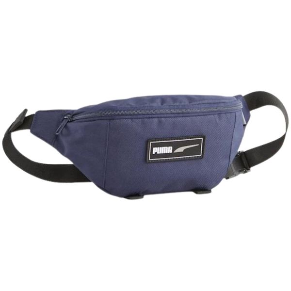 Saszetka Puma Deck Waist Bag. Niebieskie nerki i saszetki Puma, bez wzorów, z materiału, bez dodatków. Za 79.00 zł.