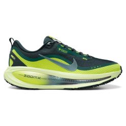Buty do biegania Nike Vomero 18 GTX Damskie. Zielone buty do biegania Nike, bez wzorów, z gore-texu, bez zapięcia, do biegania, gore-tex. Za 825.75 zł.