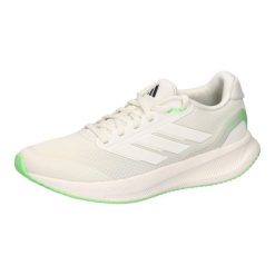 Buty damskie adidas Runfalcon 5 Running. Białe buty do biegania adidas, bez wzorów, z meshu, bez zapięcia, do biegania. Za 205.99 zł.
