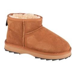 Buty Emu Australia Sharky Micro W12548-CHEB brązowe. Brązowe śniegowce bez wzorów, z gumy, bez zapięcia. Za 826.55 zł.