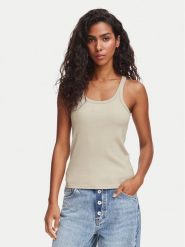 BOSS Top C_Epetite 50554664 Zielony jasny Slim Fit. Zielone topy Boss, l, bez wzorów, z bawełny, bez kołnierzyka, bez ramiączek. Za 229.99 zł.