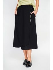 Le Jardin du Lin Spódnica w kolorze czarnym rozmiar: 34. Czarne spódnice Le jardin du lin, bez wzorów, klasyczne, midi. Za 130.99 zł.