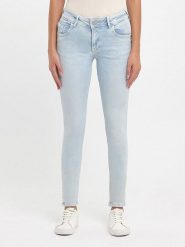LTB Dżinsy "Maxime" - Slim fit - w kolorze błękitnym rozmiar: W30/L34. Niebieskie jeansy LTB, l, z aplikacjami, ze skóry, klasyczne. Za 109.78 zł.