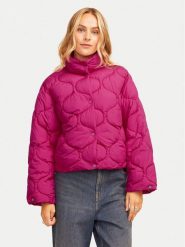 JJXX Kurtka puchowa Sena 12258499 Różowy Regular Fit. Czerwone kurtki JJXX, m, bez wzorów, z puchu, bez kaptura. Za 169.99 zł.