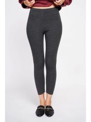 ASSUILI Legginsy w kolorze antracytowym rozmiar: 36. Czarne legginsy Assuili, bez wzorów, z bawełny, klasyczne. Za 78.99 zł.