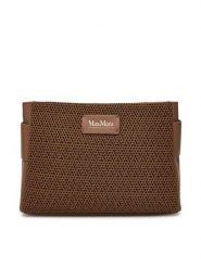 Max Mara Beachwear Torebka 2516511049650 Brązowy. Brązowe torebki klasyczne Max Mara Beachwear, bez wzorów, ze skóry, bez dodatków. Za 379.99 zł.