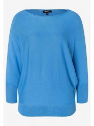 More & More Sweter w kolorze niebieskim rozmiar: 44. Niebieskie swetry More & More, s, bez wzorów, z wiskozy, klasyczne, bez ramiączek. Za 87.81 zł.