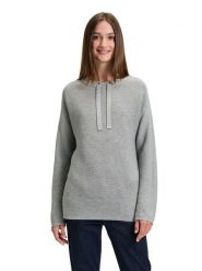 Betty Barclay Sweter w kolorze szarym rozmiar: 38. Szare swetry Betty Barclay, bez wzorów, ze splotem, bez ramiączek. Za 130.99 zł.