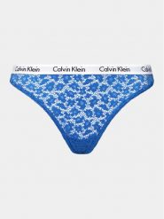Calvin Klein Underwear Figi brazylijskie 000QD3859E Niebieski. Niebieskie figi Calvin Klein Underwear, bez wzorów, z syntetyku. Za 79.99 zł.