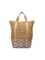 Roxy Torebka Beach Lover ERJBP04846 Beżowy. Brązowe torebki klasyczne Roxy, bez wzorów, z tworzywa sztucznego, bez dodatków. Za 179.99 zł.