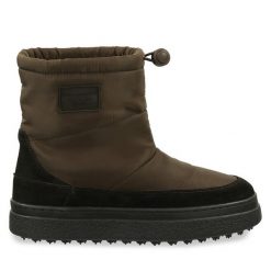 Śniegowce Gant. Brązowe śniegowce Gant, bez wzorów, bez zapięcia. Za 769.99 zł.