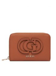 Guess Duży Portfel Damski Calebra Slg SWBG95 36140 Brązowy. Brązowe portfele Guess, z aplikacjami, ze skóry. Za 269.99 zł.