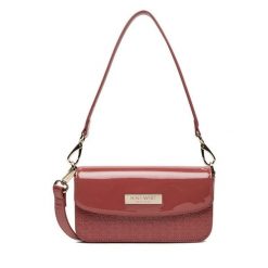 Torebka Nine West. Czerwone torebki klasyczne Nine West, bez wzorów, klasyczne, bez dodatków. Za 169.99 zł.