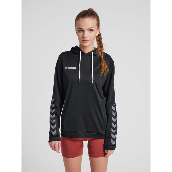 Bluza damska z kapturem Hummel hmlAUTHENTIC Poly. Białe bluzy Hummel, s, bez wzorów, z dżerseju, klasyczne, bez ramiączek, z kapturem. Za 212.45 zł.