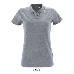 Damska koszulka polo Sol's Paname. Niebieskie t-shirty sportowe SOL'S, m, bez wzorów, z materiału, bez ramiączek. Za 80.00 zł.