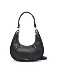 DKNY Torebka R44CEI49 Czarny. Czarne torebki klasyczne DKNY, bez wzorów, ze skóry, bez dodatków. Za 639.99 zł.