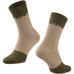 Skarpetki rowerowe unisex Force Move. Brązowe skarpetki FORCE, bez wzorów. Za 59.90 zł.
