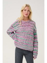 Kaffe Sweter "Rosena" w kolorze fioletowym rozmiar: M. Różowe swetry Kaffe, m, bez wzorów, z wełny, bez ramiączek. Za 214.70 zł.