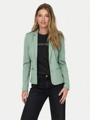 ONLY Marynarka Poptrash 15153144 Zielony Regular Fit. Zielone marynarki i żakiety ONLY, m, bez wzorów, z syntetyku, bez ramiączek. Za 159.99 zł.