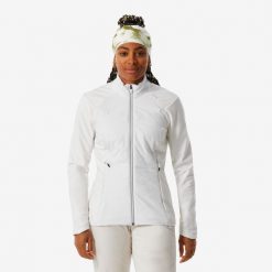 Bluza do narciarstwa biegowego damska Inovik 550. Bluzy INOVIK, na zimę, l, bez wzorów, z materiału, sportowe, bez ramiączek, bez kaptura. Za 279.99 zł.