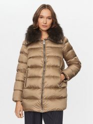 Hetregó Kurtka puchowa Sena 8K603F 23WD02 Brązowy Regular Fit. Brązowe kurtki HETREGO, na zimę, bez wzorów, z puchu, bez kaptura. Za 1,319.00 zł.