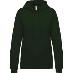 Bluza damska z kapturem Kariban. Czerwone bluzy z kapturem KARIBAN, m, bez wzorów, z bawełny, z kapturem. Za 144.00 zł.
