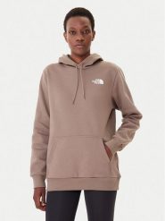 The North Face Bluza Simple Dome NF0A89EY Brązowy Regular Fit. Brązowe bluzy The North Face, m, bez wzorów, z bawełny, bez kaptura. Za 299.99 zł.