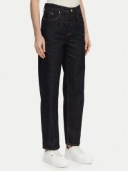 Tommy Hilfiger Jeansy WW0WW50966 Granatowy Taper Fit. Niebieskie jeansy Tommy Hilfiger, bez wzorów, z bawełny. Za 489.99 zł.
