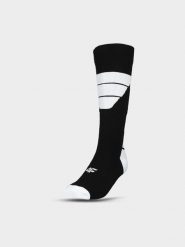 4F Skarpety narciarskie damskie - czarne 35-38. Czarne skarpetki sportowe 4f, bez wzorów, z bawełny, narciarskie. W wyprzedaży za 19.99 zł.