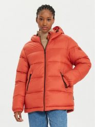 Napapijri Kurtka puchowa A-Box Logo NP0A4HZ2 Czerwony Regular Fit. Czerwone kurtki Napapijri, xs, bez wzorów, z puchu, bez kaptura. Za 529.99 zł.