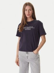 Guess T-Shirt GUESS x NORTH SAILS W6GI03 K2657 Granatowy Relaxed Fit. Niebieskie t-shirty Guess, s, z aplikacjami, z bawełny, bez kołnierzyka, bez ramiączek. Za 259.99 zł.